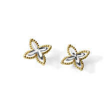 Carica l&#39;immagine nel visualizzatore di Gallery, AOZ 210 Orecchini Donna Ambrosia Gioielli in Oro 18kt giallo e bianco
