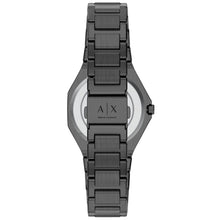 Carica l'immagine nel visualizzatore di Gallery, ARMANI EXCHANGE AX4625 Orologio donna in acciaio color canna di fucile
