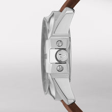 Carica l&#39;immagine nel visualizzatore di Gallery, DIESEL DZ1206 Master Chief Orologio Uomo in Pelle Marrone
