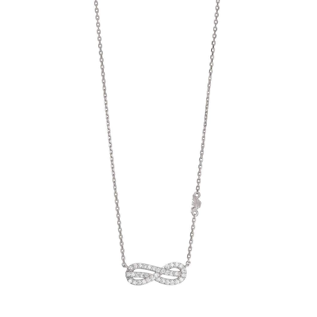 EG3597040 EMPORIO ARMANI Gioielli - Collana donna in Argento e Cristalli INFINITE LOVE