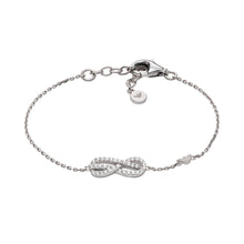 Carica l&#39;immagine nel visualizzatore di Gallery, EG3598040 EMPORIO ARMANI Gioielli - Bracciale donna in Argento e Cristalli INFINITE LOVE
