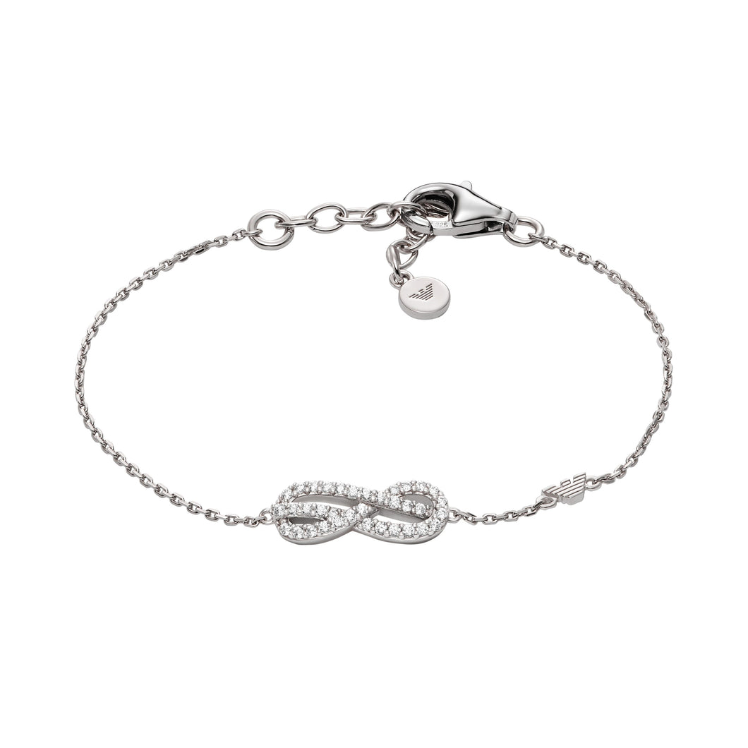 EG3598040 EMPORIO ARMANI Gioielli - Bracciale donna in Argento e Cristalli INFINITE LOVE