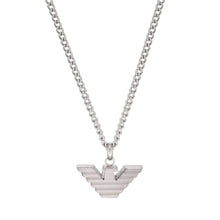 Carica l&#39;immagine nel visualizzatore di Gallery, EGS2916040 EMPORIO ARMANI Gioielli - Collana da uomo con Aquila in Acciaio Silver Color
