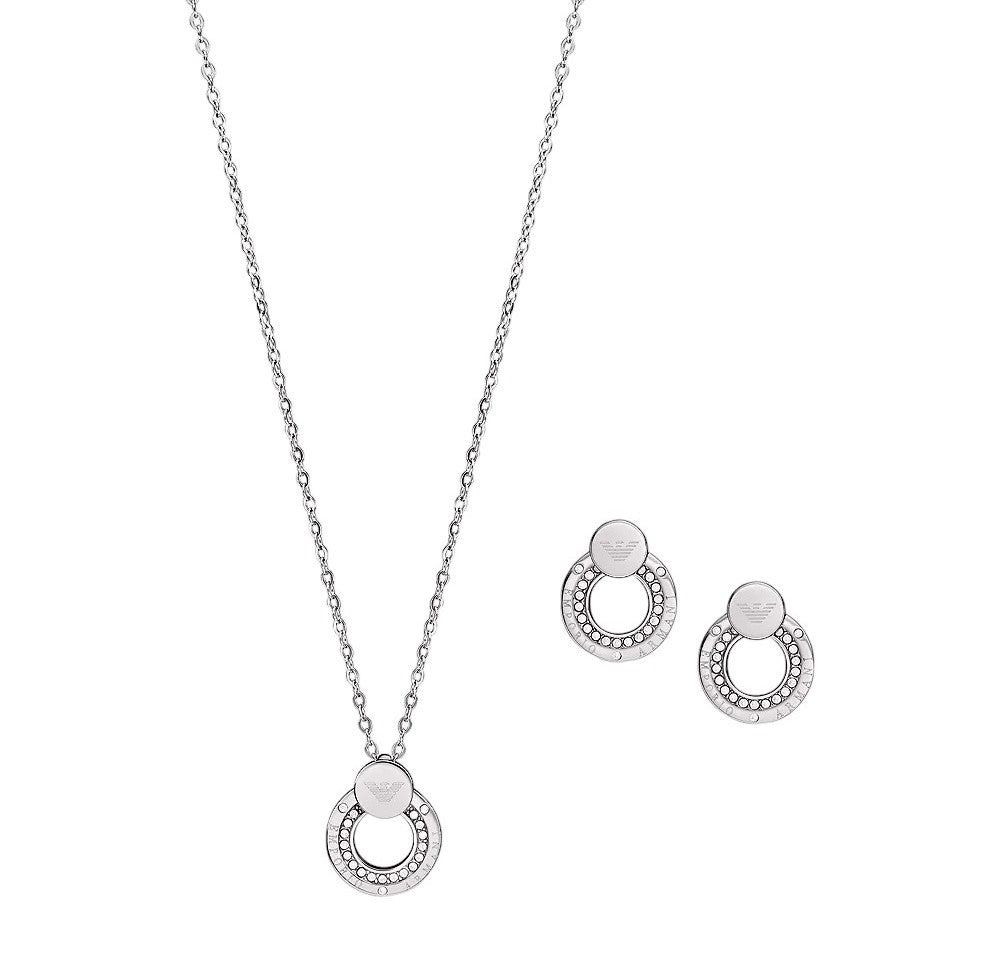 Emporio Armani EGS3057SET Gift Set Girocollo e Orecchini