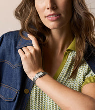 Carica l'immagine nel visualizzatore di Gallery, FOSSIL ES5469 Orologio donna rettangolare bracciale in acciaio - Raquel mini
