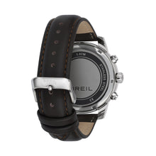 Carica l'immagine nel visualizzatore di Gallery, BREIL Tribe CALIBER Orologio uomo in Pelle Marrone e quadrante Blu EW0690
