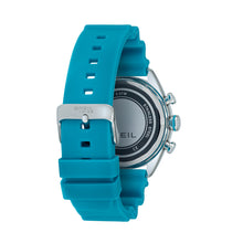 Carica l'immagine nel visualizzatore di Gallery, BREIL Tribe SCORE Cronografo uomo in acciaio e silicone azzurro EW0756
