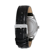 Carica l'immagine nel visualizzatore di Gallery, BREIL Tribe REFINE Orologio uomo in Pelle nera e quadrante argento EW0792
