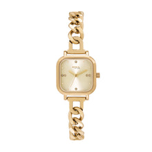 Carica l'immagine nel visualizzatore di Gallery, BREIL Tribe éLISE Orologio a bracciale Donna quadrato in Acciaio placcato oro EW0834
