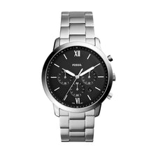 Carica l&#39;immagine nel visualizzatore di Gallery, FOSSIL FS5384 Orologio Cronografo Uomo in acciaio - Neutra Chrono Nero
