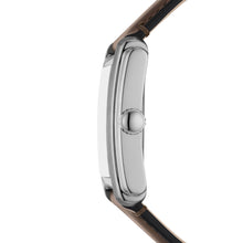 Carica l&#39;immagine nel visualizzatore di Gallery, FOSSIL FS6012 Orologio Uomo Rettangolare in Pelle Marrone - Carraway
