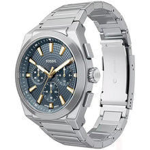 Carica l'immagine nel visualizzatore di Gallery, FOSSIL FS6154 Cronografo Uomo in Acciaio Quadrante Blu - Everett
