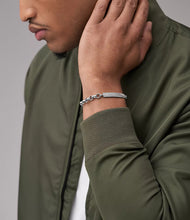 Carica l&#39;immagine nel visualizzatore di Gallery, Fossil JF04569040 Bracciale Uomo in Acciaio a Catena con piastrina - Harlow Linear Texture
