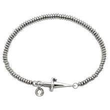 Carica l&#39;immagine nel visualizzatore di Gallery, JPBR0543B CESARE PACIOTTI Jewels Rosario a Bracciale con Spadino in Argento 925 Unisex
