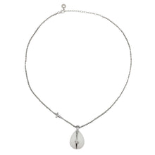 Carica l&#39;immagine nel visualizzatore di Gallery, JPCL0684B CESARE PACIOTTI Jewels Collana da Donna in Argento 925 con Agata Bianca e Zirconi
