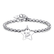 Carica l&#39;immagine nel visualizzatore di Gallery, SBM33 Bracciale S&#39;AGAPò Just Smile con Charm a forma di Stella
