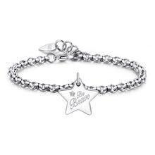 Carica l&#39;immagine nel visualizzatore di Gallery, SBM35 Bracciale S&#39;AGAPò Be Brave con Charm a forma di Stella
