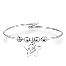 Carica l&#39;immagine nel visualizzatore di Gallery, SBM36 Bracciale S&#39;AGAPò Just Smile con Charm a forma di Stella
