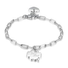 Carica l&#39;immagine nel visualizzatore di Gallery, SBM57 Bracciale S&#39;AGAPò Good Luck con Charm a forma di Quadrifoglio
