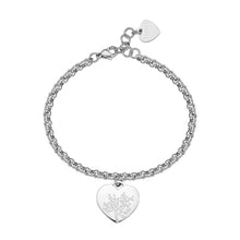Carica l&#39;immagine nel visualizzatore di Gallery, SBY011 Bracciale S&#39;AGAPò &quot;Piccoli Momenti grandi Ricordi&quot; con Charm a forma di Cuore
