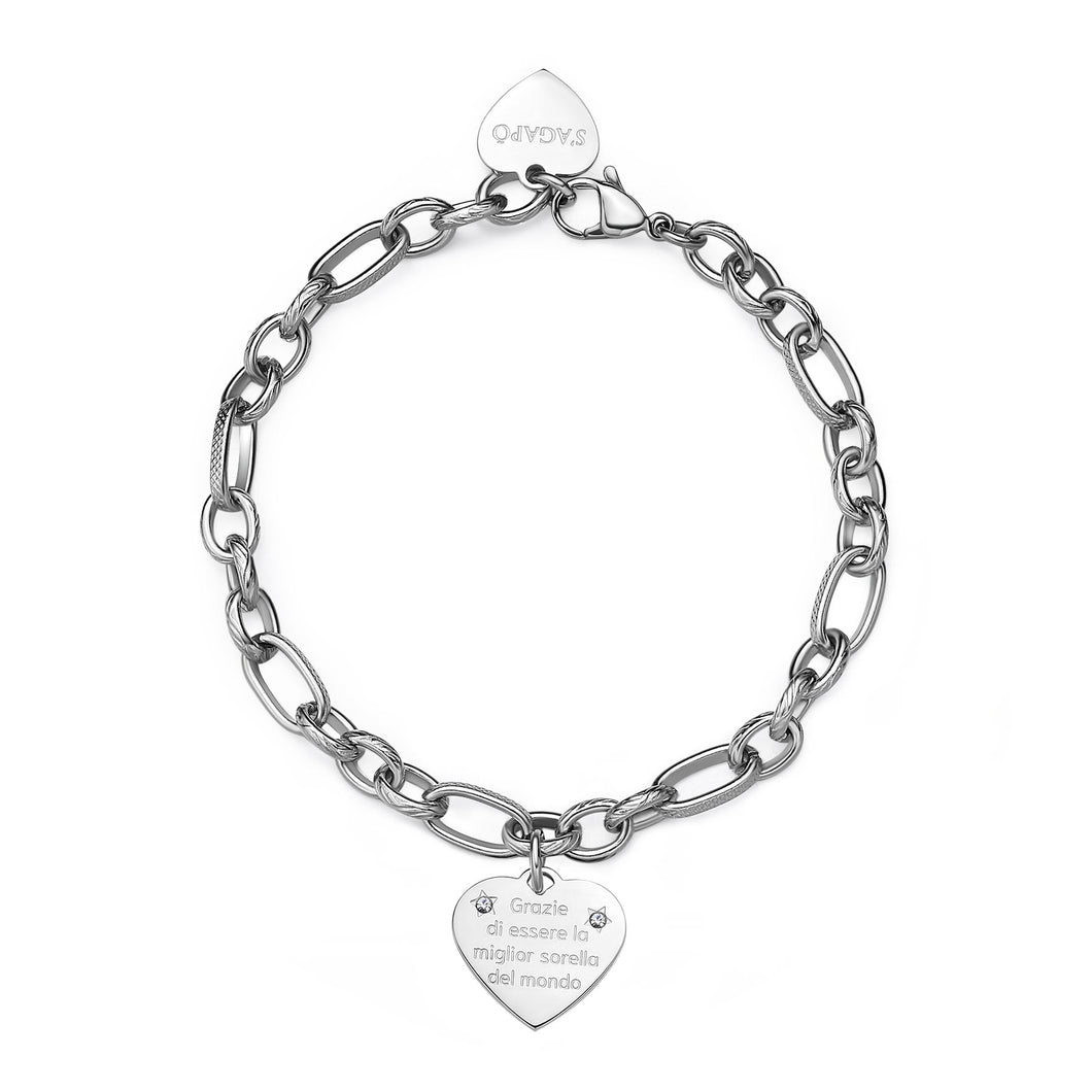 SBY017 S'AGAPò Bracciale 