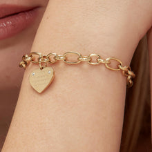 Carica l'immagine nel visualizzatore di Gallery, SBY018 S'AGAPò Bracciale "Grazie di essere la miglior sorella del mondo" placcato oro
