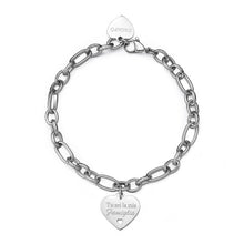 Carica l&#39;immagine nel visualizzatore di Gallery, SBY020 S&#39;AGAPò Bracciale &quot;Tu sei la mia Famiglia&quot;
