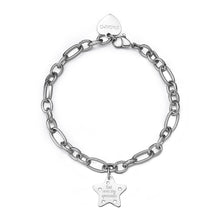 Carica l&#39;immagine nel visualizzatore di Gallery, SBY021 S&#39;AGAPò Bracciale &quot;Sei una zia speciale&quot; con Charm a forma di Stella
