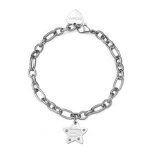 Carica l&#39;immagine nel visualizzatore di Gallery, SBY024 S&#39;AGAPò Bracciale &quot;Brindiamo ai tuoi 18 anni&quot; con Charm a forma di Stella
