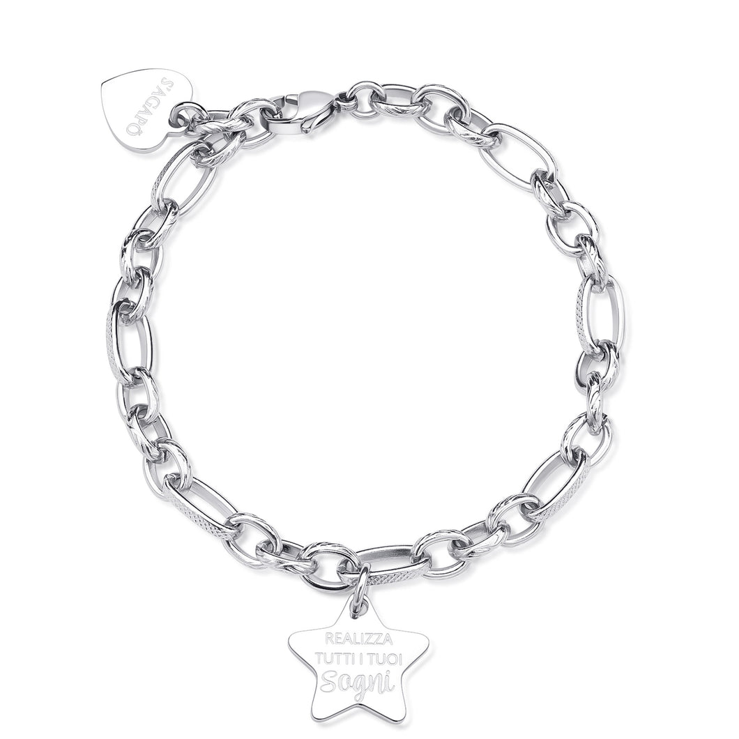 SBY027 S'AGAPò Bracciale 