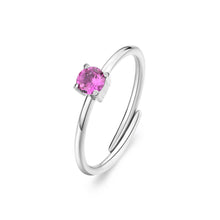 Carica l&#39;immagine nel visualizzatore di Gallery, SDZ32 Anello S&#39;AGAPò DAZZLY con cristallo di Colore Rose
