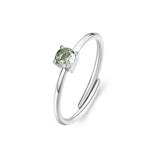 Carica l&#39;immagine nel visualizzatore di Gallery, SDZ36 Anello S&#39;AGAPò DAZZLY con cristallo color Chrysolite
