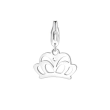 Carica l&#39;immagine nel visualizzatore di Gallery, SHA295 Charm Sagapo HAPPY a Corona in Acciaio
