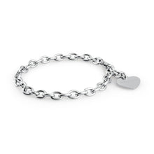 Carica l&#39;immagine nel visualizzatore di Gallery, SHAC2 S&#39;AGAPò Bracciale per Charms HAPPY da donna con Cuore

