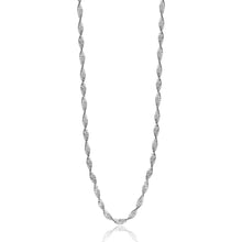 Carica l'immagine nel visualizzatore di Gallery, Collana lunga con catena Snake Torchon in acciaio lucido di S'Agapò CHUNKY SHK47
