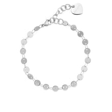 Carica l'immagine nel visualizzatore di Gallery, Bracciale con catena a dischetti in Acciaio 316L S'Agapò CHUNKY SHK95
