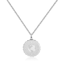 Carica l&#39;immagine nel visualizzatore di Gallery, SKY01 Collana S&#39;AGAPò LUCKY COIN Dreams con pendente globo in acciaio
