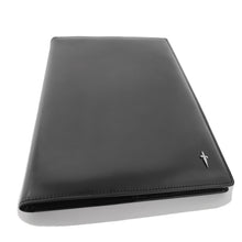 Carica l'immagine nel visualizzatore di Gallery, Copertura per Agenda (Notebook Cover) in pelle di vitello nera, Cesare Paciotti Jewels
