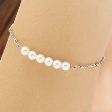 Carica l'immagine nel visualizzatore di Gallery, Bracciale con Perle bianche e Acciaio  S'AGAPò WISDOM SWI19

