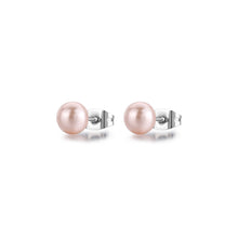 Carica l&#39;immagine nel visualizzatore di Gallery, SWI28 Orecchini S&#39;AGAPò WISDOM con Perle Rosa da 6mm

