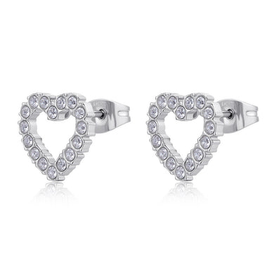 Orecchini a cuore da donna di S'AGAPò Gioielli della collezione 