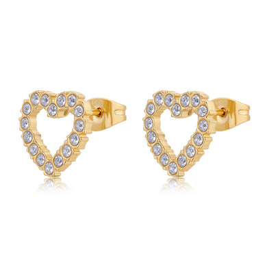 Orecchini a cuore da donna di S'AGAPò Gioielli della collezione 