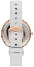 Carica l&#39;immagine nel visualizzatore di Gallery, FOSSIL ES4581 Orologio Donna in pelle Bianco - Madeline
