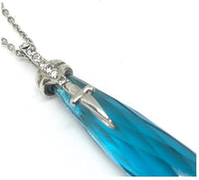 Carica l&#39;immagine nel visualizzatore di Gallery, JPCL0689B CESARE PACIOTTI Jewels Girocollo da Donna In Argento 925 e Cristallo Blu
