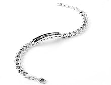 Carica l&#39;immagine nel visualizzatore di Gallery, JPBR0956B CESARE PACIOTTI Jewels Bracciale da Uomo con Targa Smaltata in Argento 925
