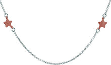 Carica l&#39;immagine nel visualizzatore di Gallery, FEELINGS Jewels Collana CLCS08BR lunga con STELLE in Argento
