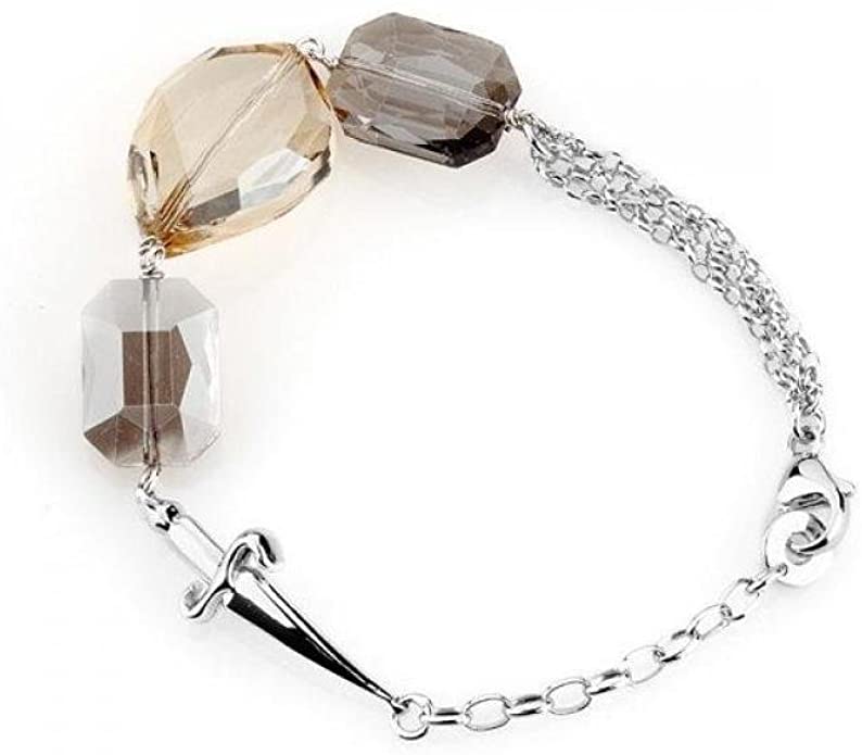 JPBR0679B CESARE PACIOTTI Jewels Bracciale donna con Spadino in Argento 925 e Cristalli Fumè