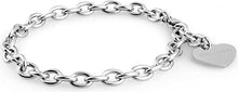 Carica l&#39;immagine nel visualizzatore di Gallery, SHAC2 S&#39;AGAPò Bracciale per Charms HAPPY da donna con Cuore
