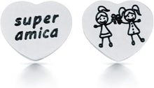 Carica l&#39;immagine nel visualizzatore di Gallery, FEELINGS Jewels Orecchini FE05AOL in Acciaio Super Amica
