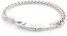 Carica l&#39;immagine nel visualizzatore di Gallery, JPBR0347B CESARE PACIOTTI Jewels Bracciale a catena con targhetta e Spadino in Argento 925

